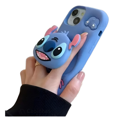 Capa Capinha Case Lilo Stitch Para Celular iPhone Apple
