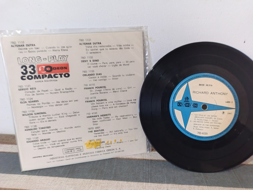Ep Richard Anthony Aranjuez Mon Amour 1967 Estandar (Usado)