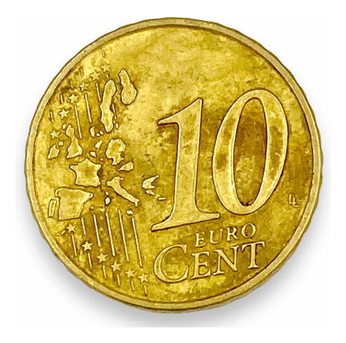 Moneda 10 Céntimos Euros Continente Eurooeo Distintos Países