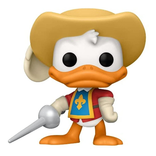 Figura De Accion Funko Pop! Disney Donald Duck Mosqueteros