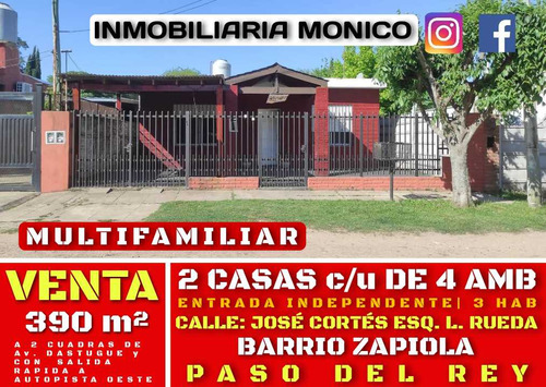 Venta 2 Casas En Mismo Terreno De 4 Amb En Paso Del Rey