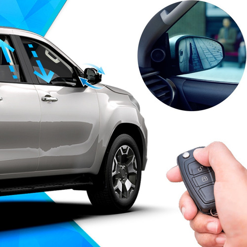 Imagem 2 de 5 de Rebatimento + Módulo Subida Vidro Toyota Hilux Nova 2021