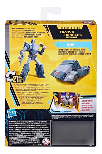 Kup Buzzworthy Bumblebee Transformers Studio Series 86-02bb