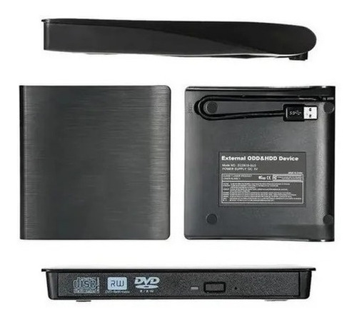 Imagem 4 de 5 de Leitor Gravador Dvd/cd Externo Usb 3.0 Portátil Pc Notebook
