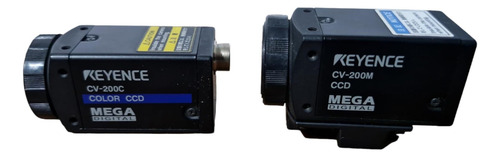 Dos Cámaras Digital Keyence, Cv-200c Y Cv-200m Color Ccd (Usado)