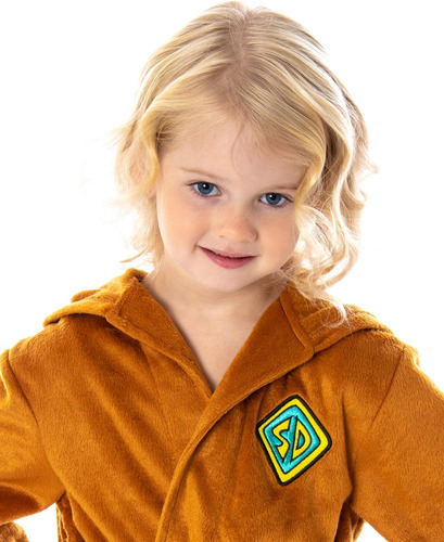 Intimo Scooby Doo Traje Con Capucha Para Niños Pequeños De F