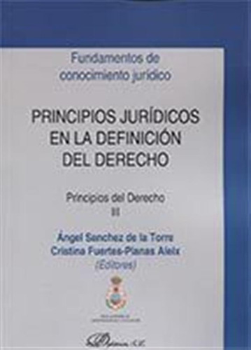 Principios Juridicos En La Definicion Del Derecho, Principio