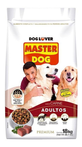 Masterdog Adulto Carne 18kg