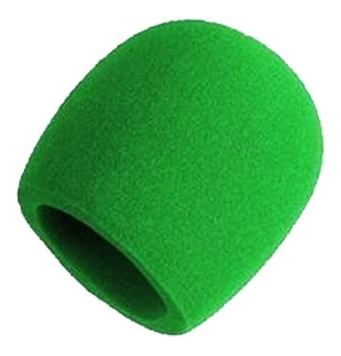Paraviento Para Microfono Universal Shure Color Verde