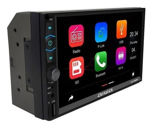 Radio De Auto Aiwa W880bt 2 Din Mirrorlink Touch De 7''