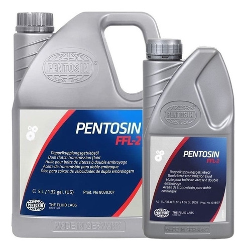 Aceite Transmisión Automática Pentosin Ffl2 Sintetico, 6 Lt