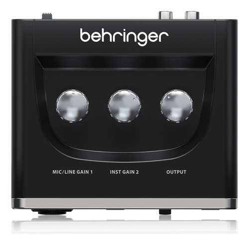 Interface De Áudio Usb Behringer Com 2 Canais U-phoria-um2