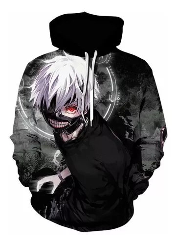 mano muñeca Examinar detenidamente Sudadera Kaneki | MercadoLibre 📦