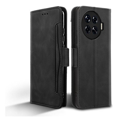 For Tecno Spark 20 Pro+ 4g Pu Wallet 2 In 1 Card Slot Case