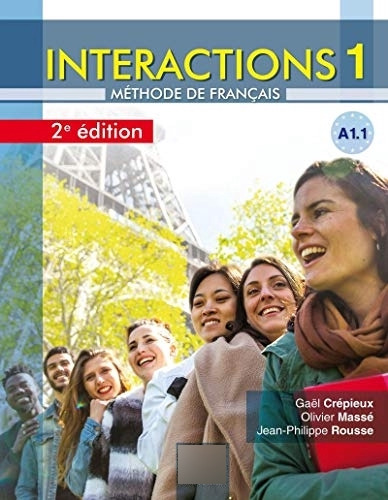 Libro Interactions 1 - A1.1 - Livre + Cd - 2º Editión De Cré