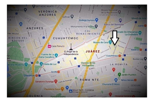 Imagen 13 de 13 de El Mejor Terreno Densidad A En Col. Juárez, Cerca Reforma, C