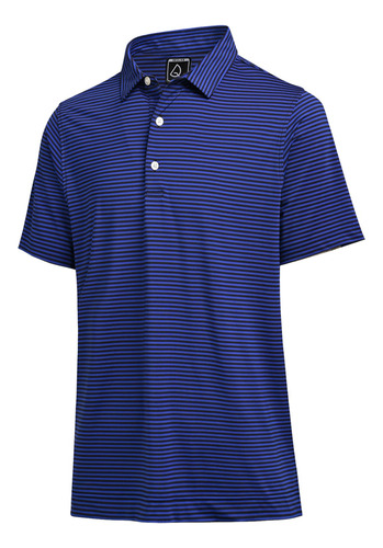 Deolax Camisa Golf Para Hombre Manga Corta Absorbe Humedad