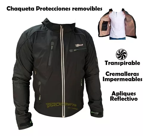 Chaqueta Moto Hombre Reflectante 4 Estaciones con Protecciones, Ropa Moto  Hombre para Verano Invierno, Chaqueta para Moto Hombre, Cazadora Moto Hombre  Reflectante(Size:SG,Color:A (solo chaqueta)) : : Coche y moto