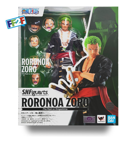Roronoa Zoro Raid On Onigashima Figuarts One Piece Bandai
