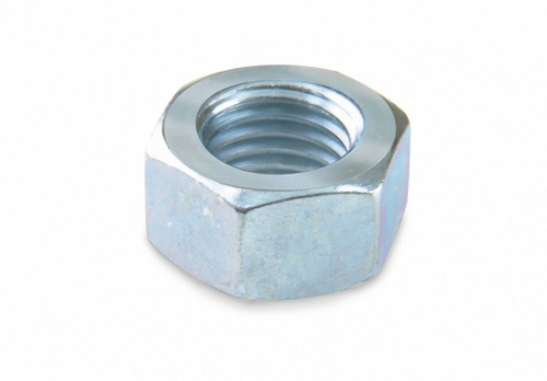 Tuerca Hexagonal Galvanizada 7/8 Pulgada // 10 Piezas