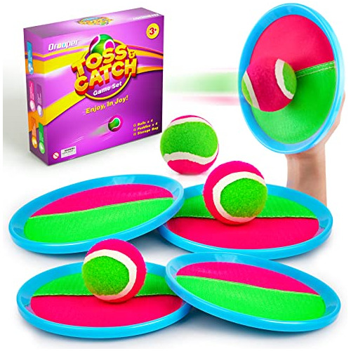 Juego De Juguetes Para Niños, De Lanzamiento Y Atrapa