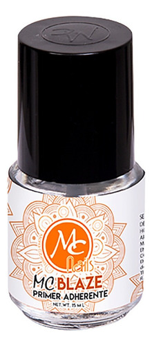 Paq. De 3, Primer Extra Fuerte Para Acrílico Blaze. Mc Nails Color Transparente