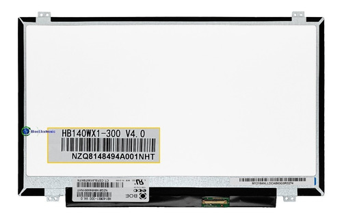 Display 14.0 Hb140wx1-300 V4.0 40 Pines Slim Matte Hp 240 G3