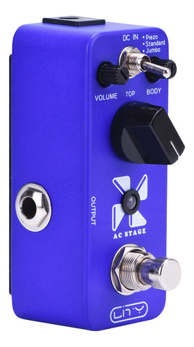 Interfaz De Modos De Guitarra True Bypass 9v Dc Con Pedal De