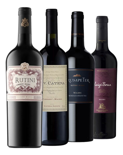 Vino Rutini + Luigi + Dv Catena + Trumpeter. Combo X 4u .-