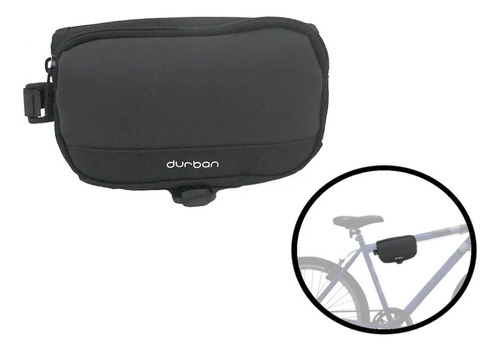 Bolsa Para Bicicleta Mini Alforge Preta Durban