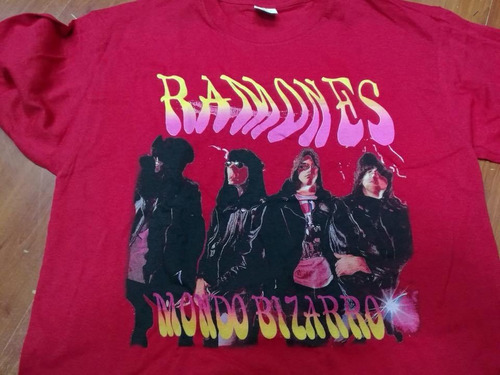 Imagen 1 de 3 de Ramones - Mondo Bizarro - Hardcore Punk / Rock - Polera- Cyc