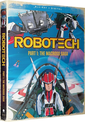 Blu-ray Robotech Part 1 The Macross Saga / Subtitulos Ingles
