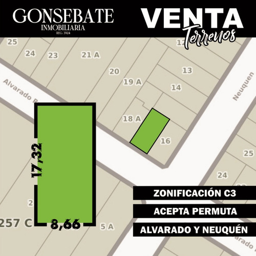 Venta De Terreno En Zona Comercial