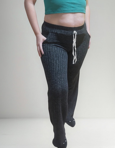 Pantalòn Palazzo De Lanilla Morley Con Bolsillos