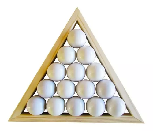 Triângulo de Sinuca - bolas de 54mm