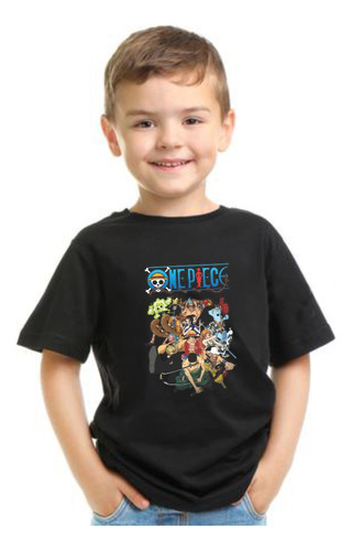 Remera De Algodón Para Niño O Niña One Piece