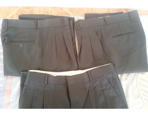 Pantalón De Vestir Gris Nuevo Talla 34