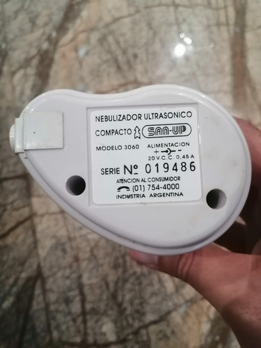 Imagen 2 de 4 de Micronebulizador (poco Uso)
