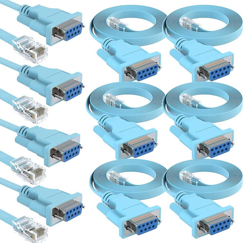 Cable Consola Hembra Macho Para Cisco Unidades) Color Azul
