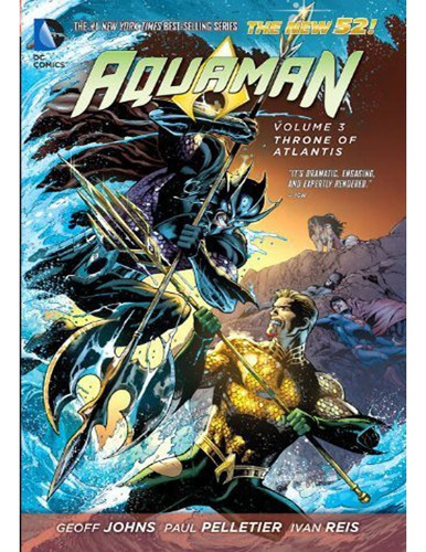 Aquaman Throne Of Atlantis Hc Geoff Johns Ingles En Stock