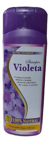  Shampoo Violeta 450 Ml Centro Botanico Azteca Hidrata