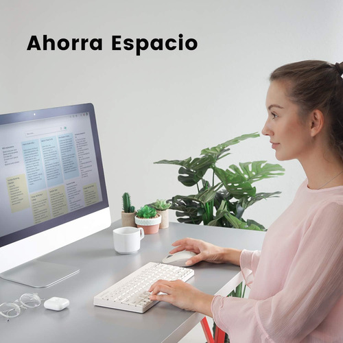 Combinación De Ratón Y Mini Teclado Universal Para Pc, Inala