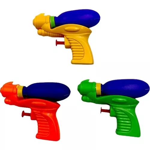 Uma Arma De Brinquedo. Pistola De Brinquedos Para Crianças De