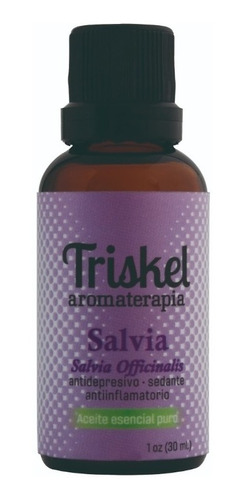 Imagen 1 de 2 de Salvia 30 Ml- 100% Aceite Esencial Puro