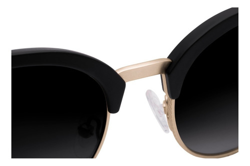 Lentes De Sol Hawkers-rubber Black Gradient Classic Rounded Color Negro