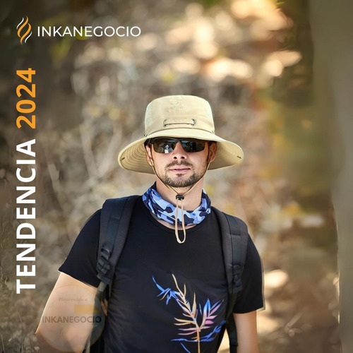 Sombrero Pescador Elegante Trekking Gorro