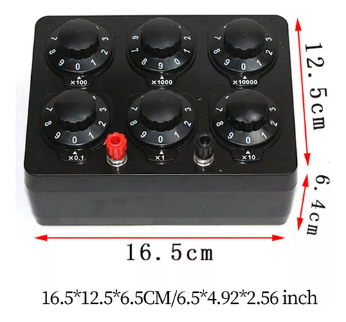Medidor De Resistencia Decimal De Caja De Resistencia Para