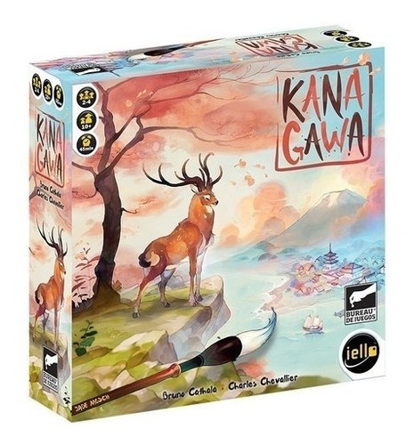 Kanagawa. Juego De Cartas Bureau De Juegos Dglgames