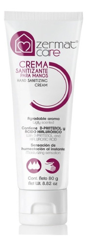  Crema Sanitizante Para Manos Zermat