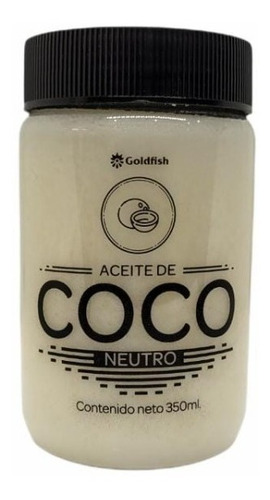Aceite De Coco Neutro Goldfish X 350 Ml Pet